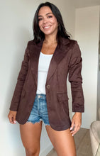 Cargar imagen en el visor de la galería, Blazer Kate Chocolate
