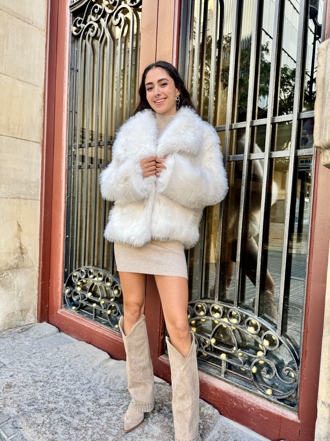 Abrigo Grace Blanco